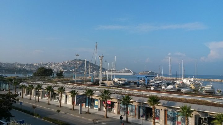 Blick auf den Hafen von Kusadasi