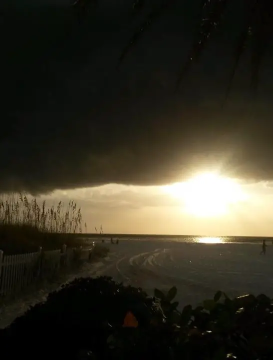 Gewitter in Clearwater Beach Florida