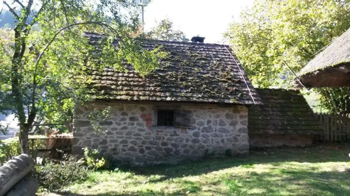 Altes Backhaus auf dem Vogtsbauernhof, Schwarzwald