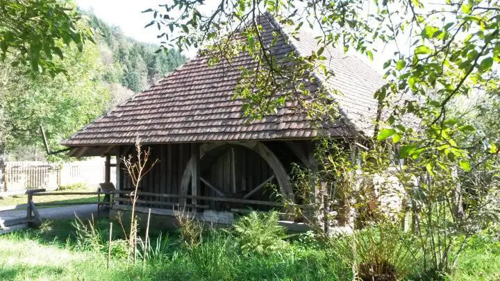 Öhlmühle auf dem Vogtsbauernhof im Schwarzwald