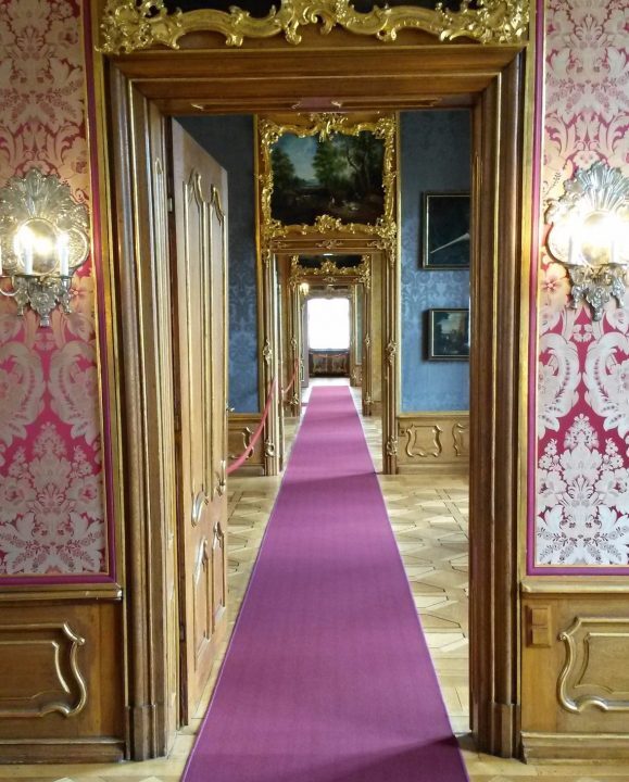 Prunkvolle Räume im Stadtschloss in Fulda