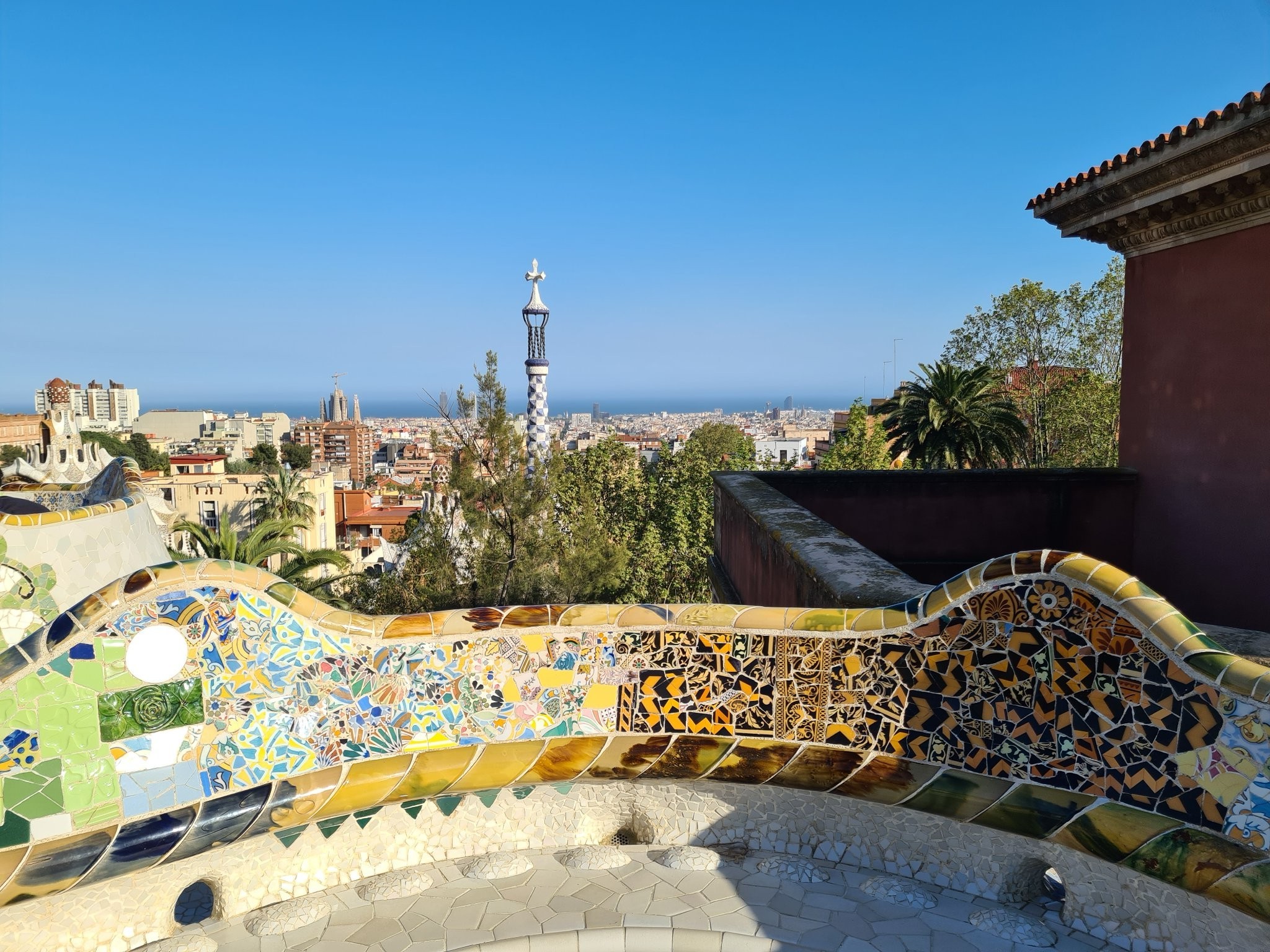 Parc Güell Ausblick