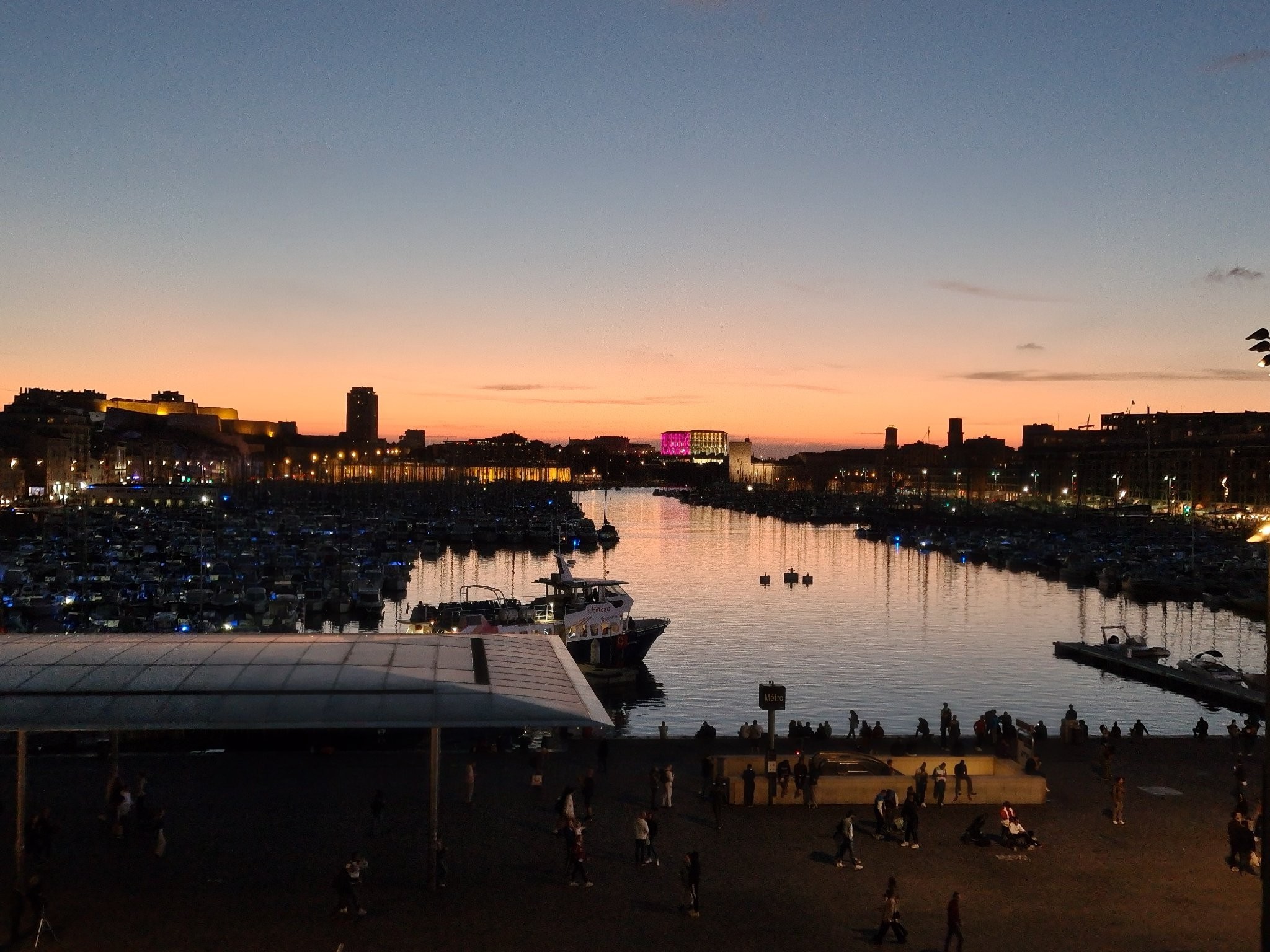 Grand Hotel Beauvau Sonnenuntergang