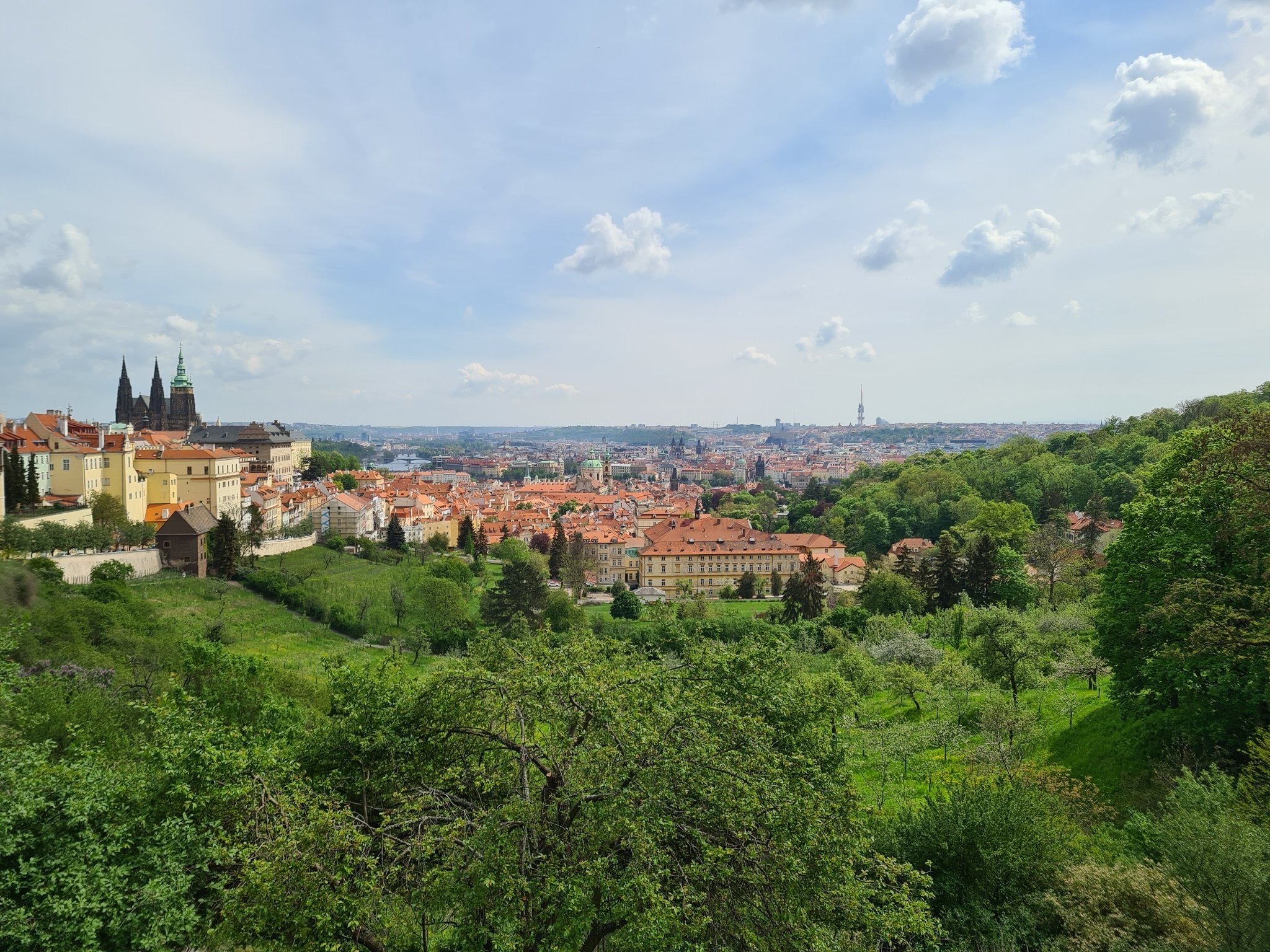 Blick auf Prag