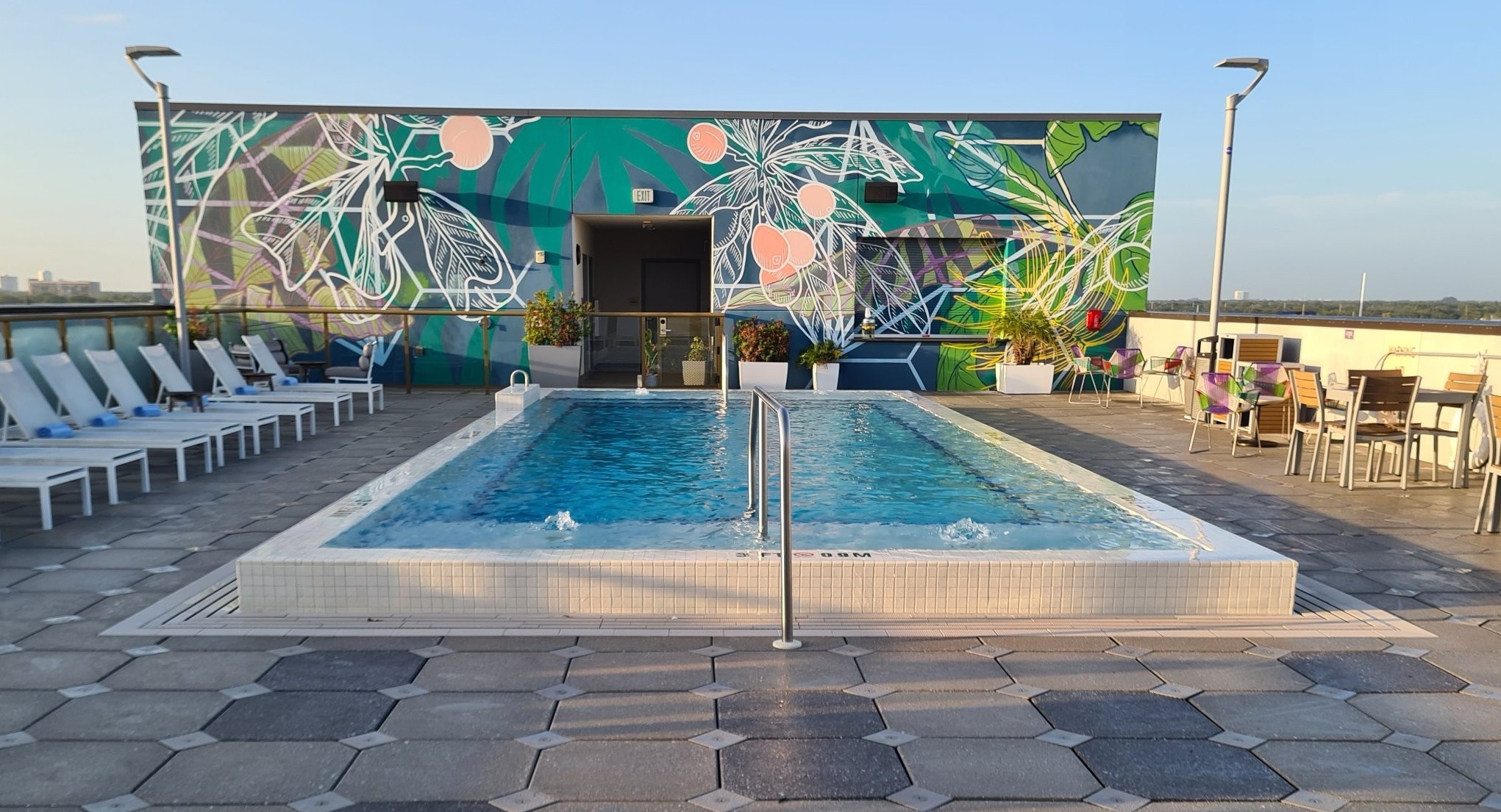 Aloft/Element Hotel Tampa Rooftop Pool