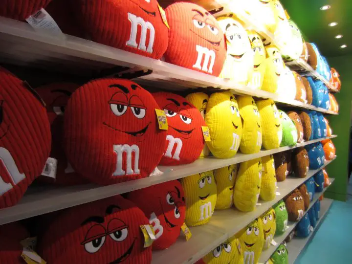 M & M Store Piccadilly Circus