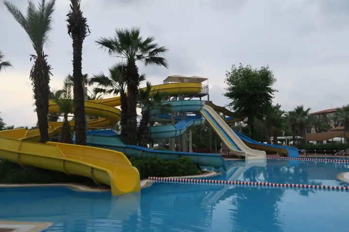 rutschen im Hotel Paloma Grida