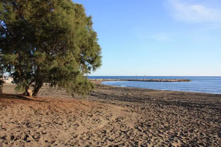 Strand von El Palo, Malaga, Andalusien