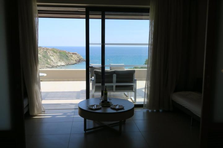 Hoteltipp Kreta: Zimmer mit Terrasse im Hotel Sentido Mikri Poli Atlantica, Kreta mit Kindern