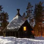 Schwedisch Lappland: Nächte am knisternden Feuer