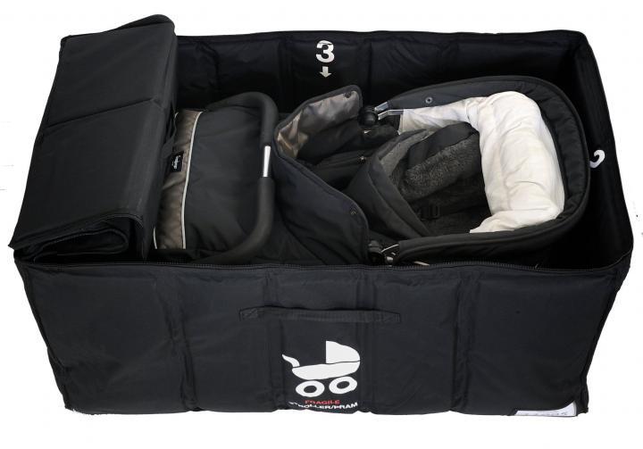 Airshells_Stroller_Pram_Safety_Bag_Open