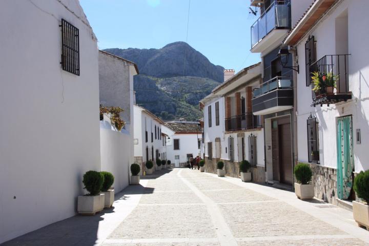 Alfarnatejo, Axarquia, Malaga, Andalusien, Spanien