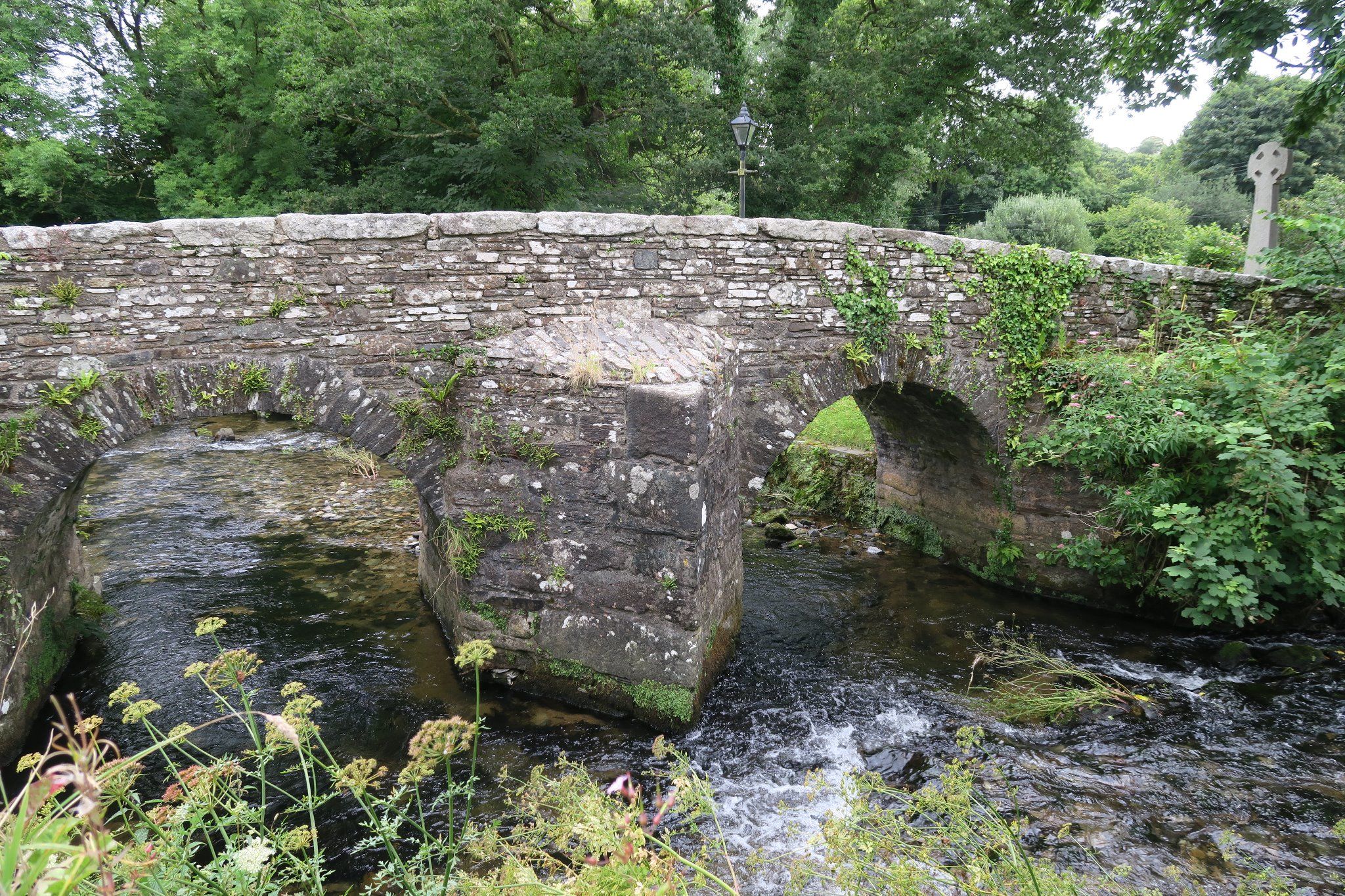 Steinbrücke in Altarnun Bodmin Moor