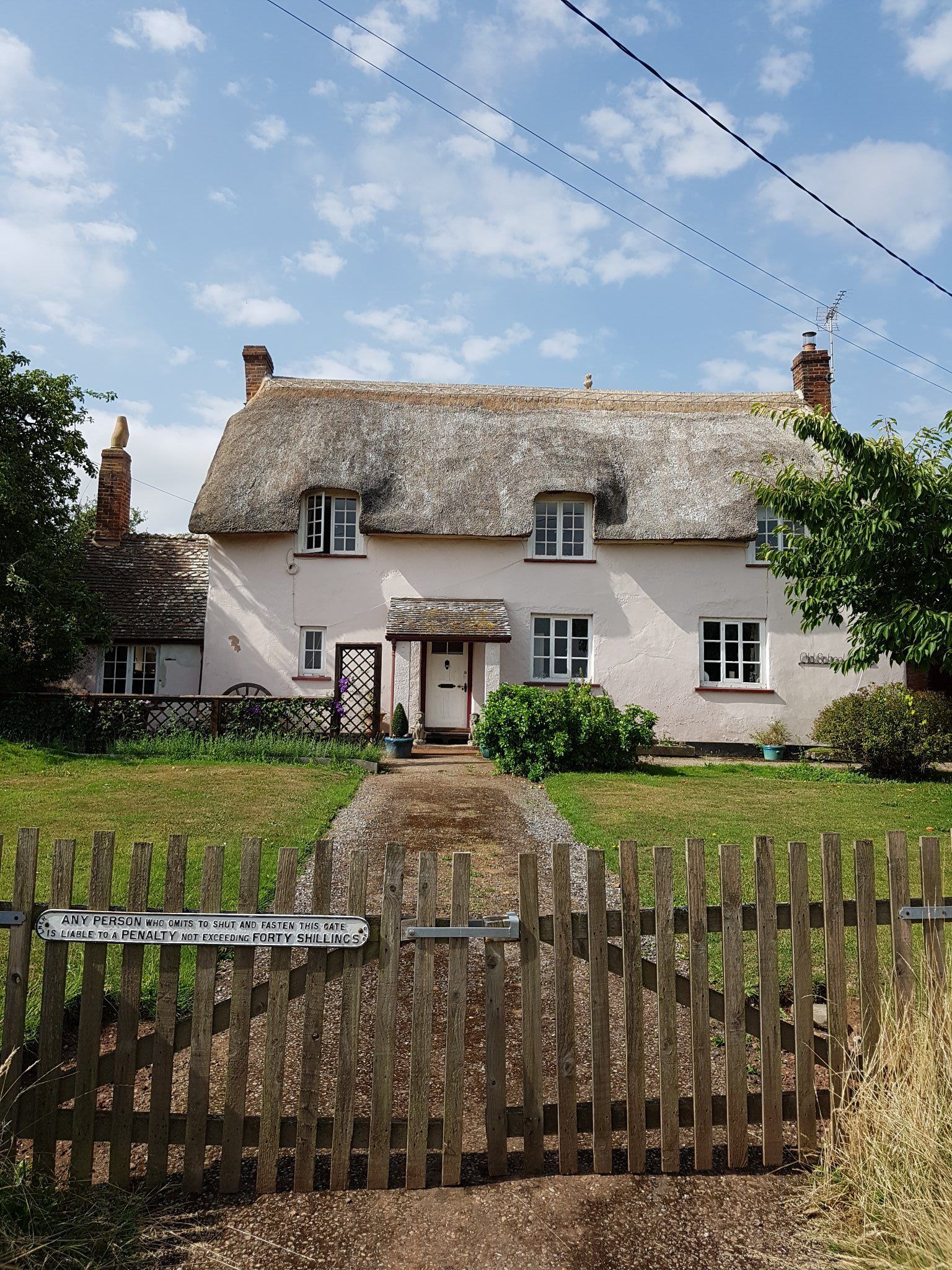 Das alte Schulhaus in Powderham ist ein wunderschönes Cottage