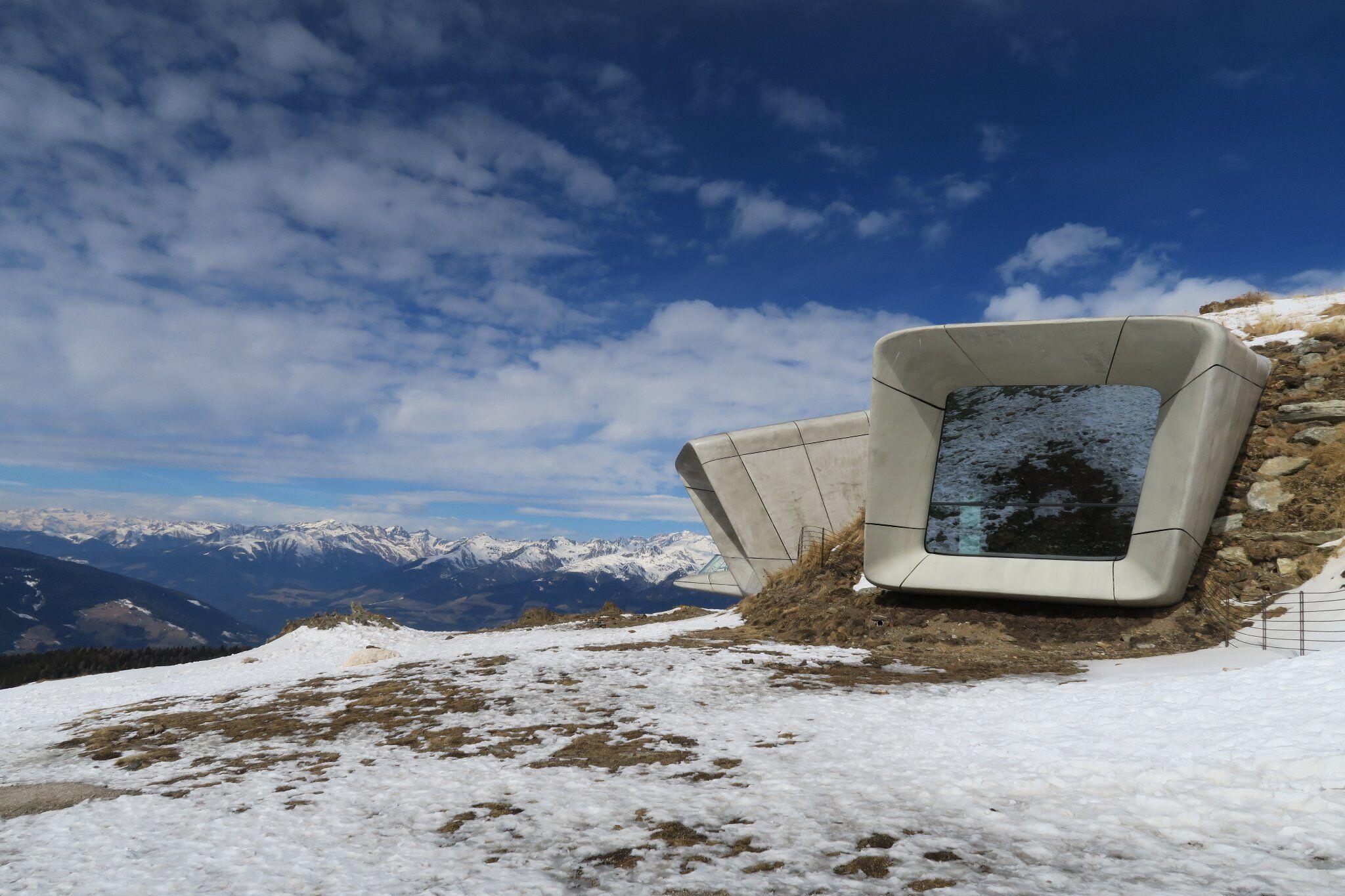 Außenansicht des mmm Corones auf dem Kronplatz