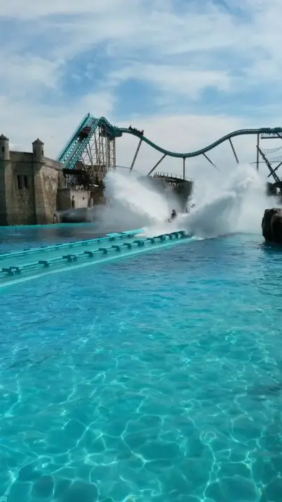 Wasser Achterbahn Europapark