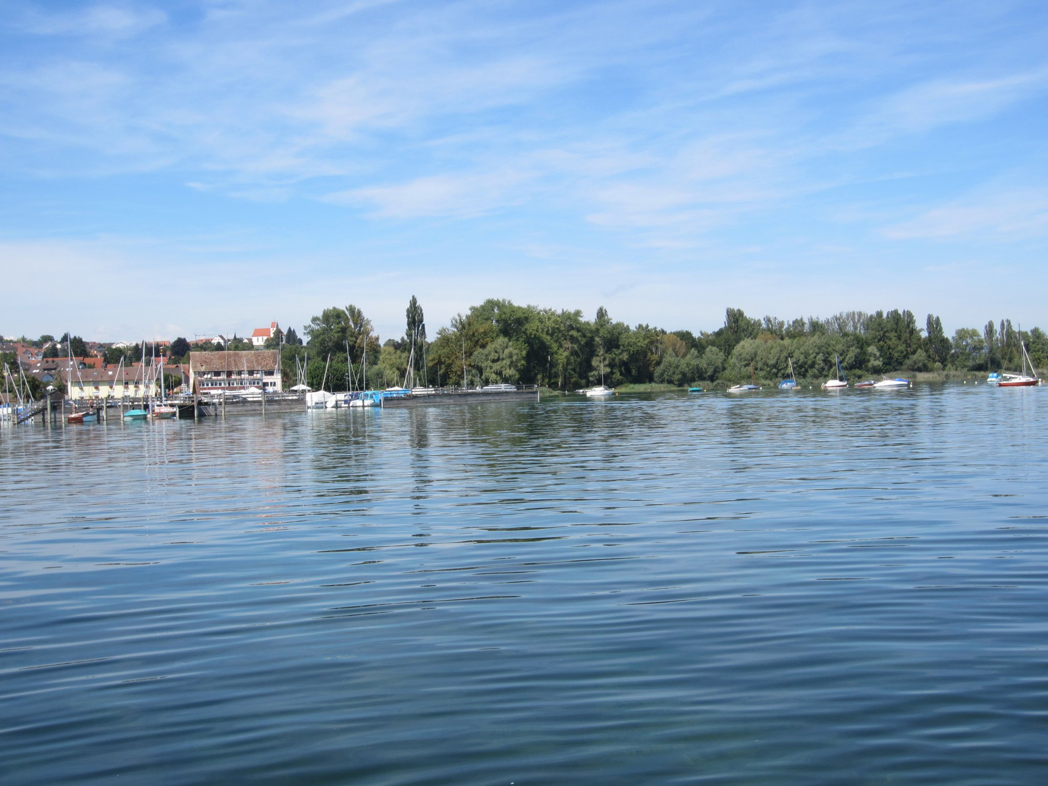 Blick auf Horn vom Bodensee