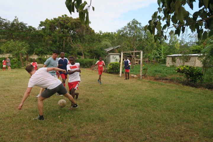 Fußballturnier Calvary Zion Kinderheim Mombasa