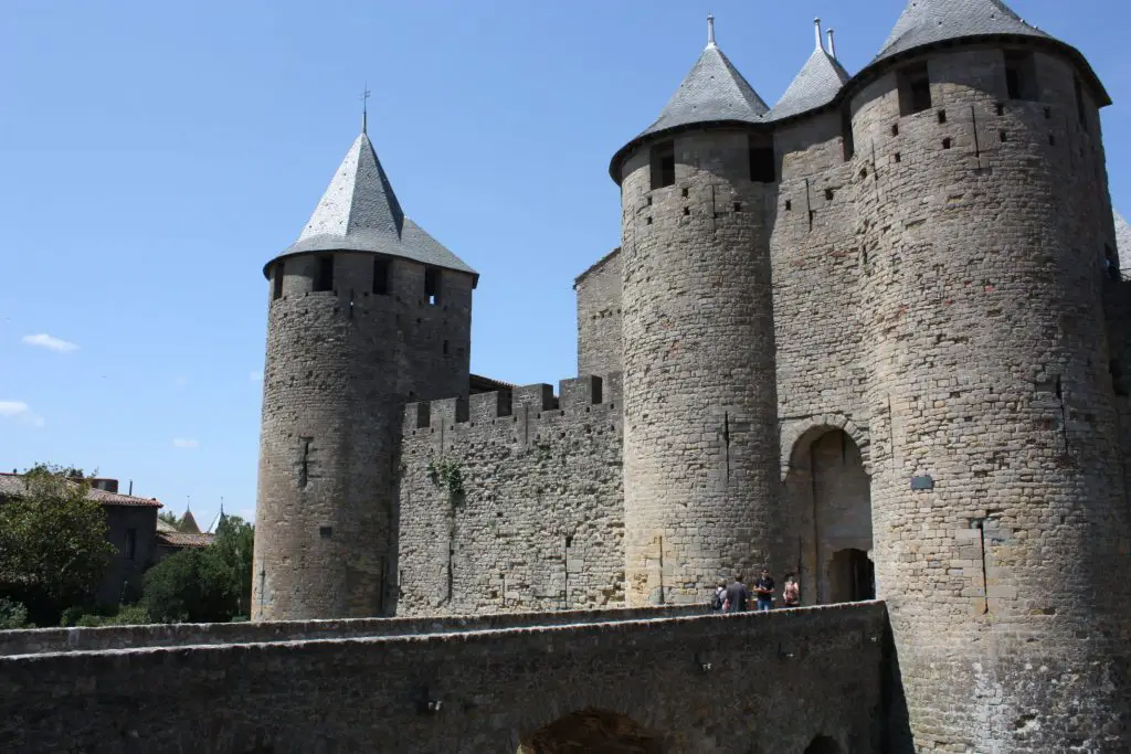 Festung, Burg, Carcassonne, Frankreich