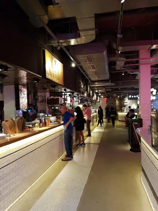Innenraum der City Kitchen New York City
