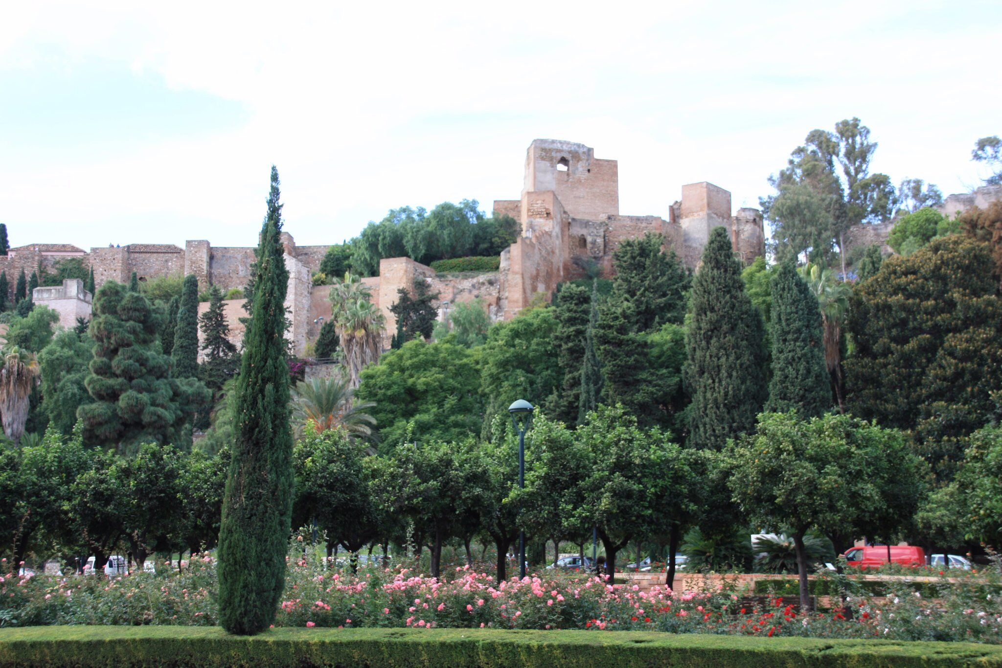 Die Alcazaba von Málaga