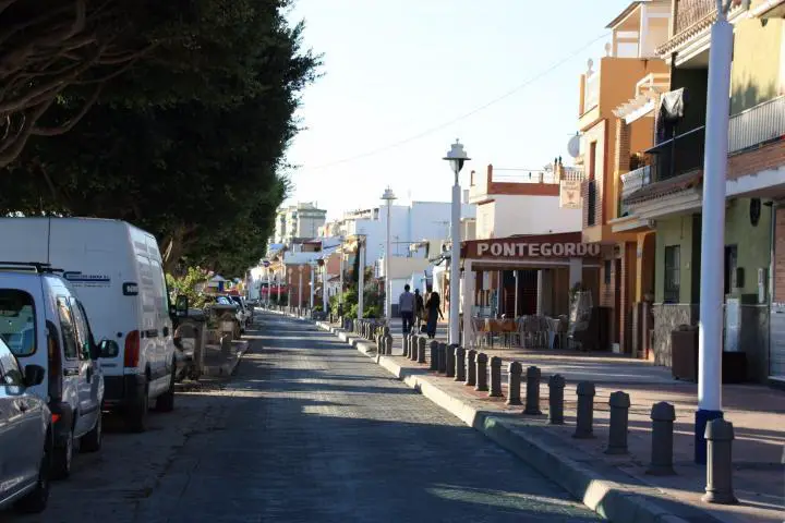 Die Uferstraße von El Palo