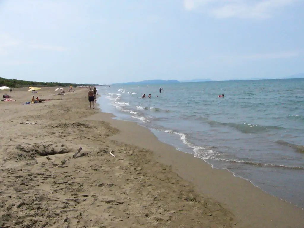 Herrlicher Sandstrand bei Donoratico