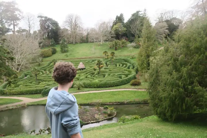Labyrinth von Glendurgan, Cornwall