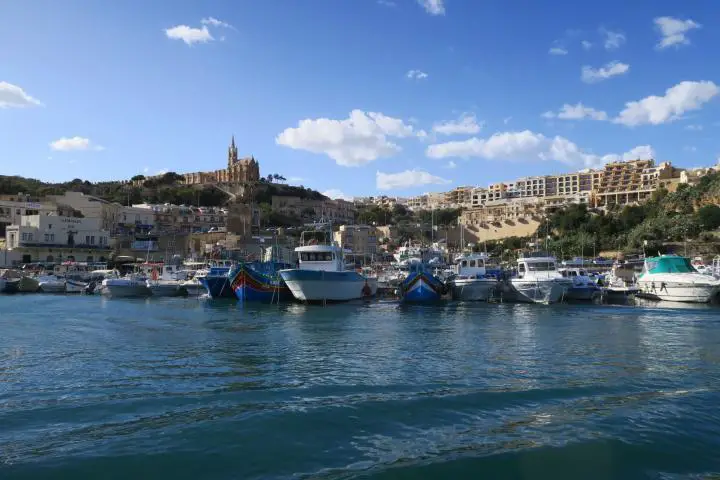 Hafen von Gozo