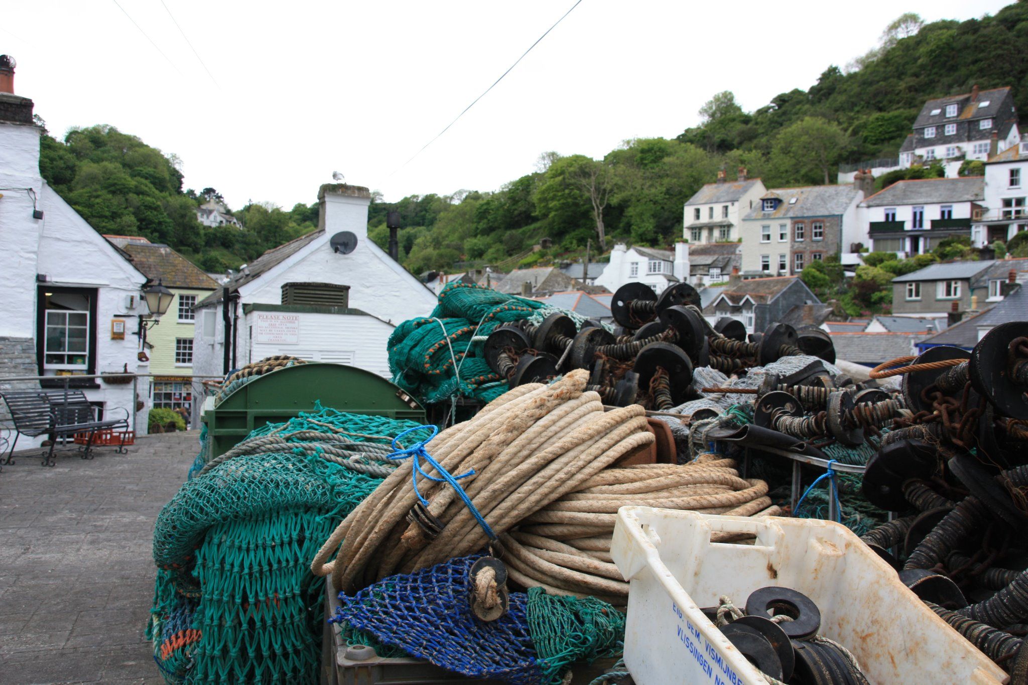 Hafen von Polperro, Cornwall