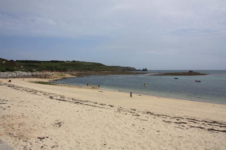 Porth Cressa at St. Mary's Isles of Scilly