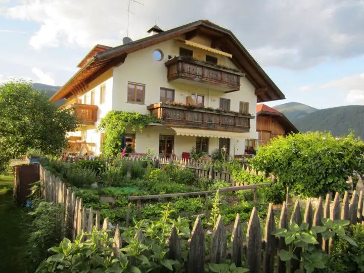 Perfekte Location für Ferien auf dem Bauernhof: Der Färberhof in Mitterolang im Pustertal