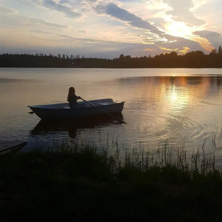 Ferienhaus mit Boot in Schweden, Smaland mit Kindern