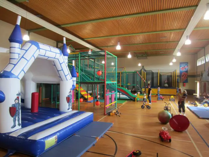 Koala Kids World heißt der riesige Indoor-Spielplatz im Goebels Hotel Rodenberg bei Rotenburg an der Fulda