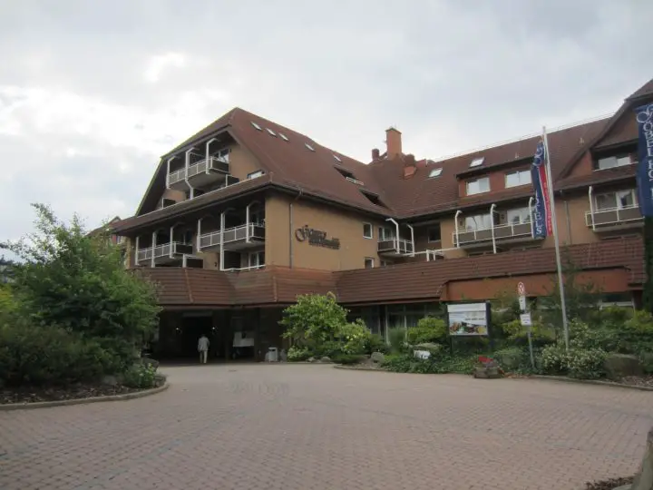 Aussenansicht des Göbel Hotels Rodenberg in Rotenburg an der Fulda