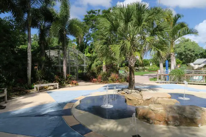 Wasserspielplatz, Naples Botanical Garden, Florida