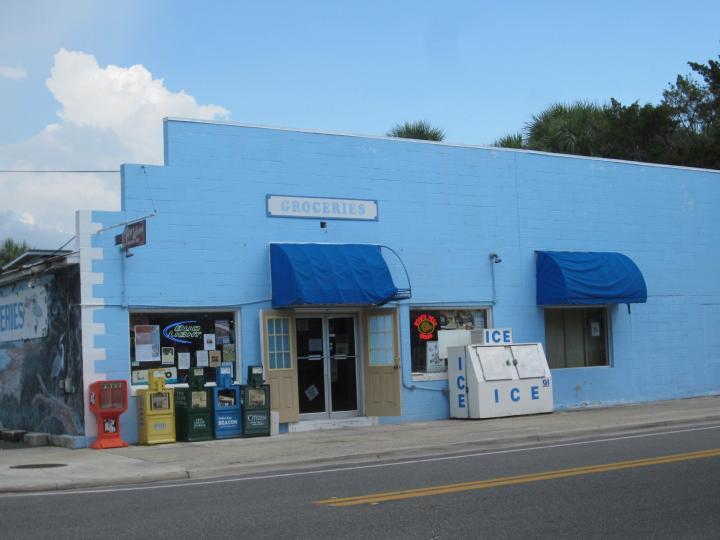 Supermarkt in Cedar Key, Florida
