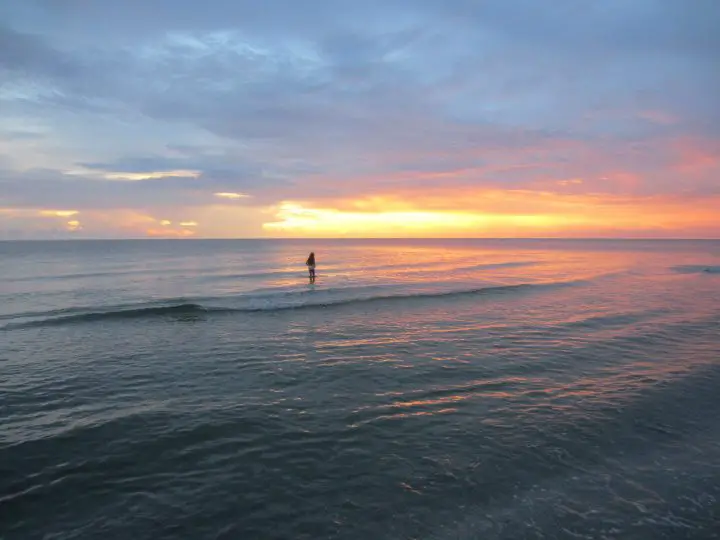 Sonnenuntergang in Naples, Florida