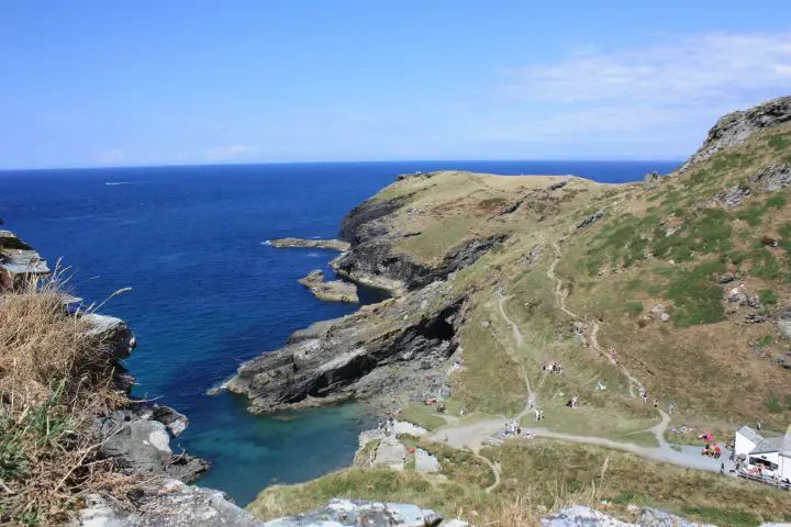 Tintagel, die schönsten Aussichtspunkte in Cornwall