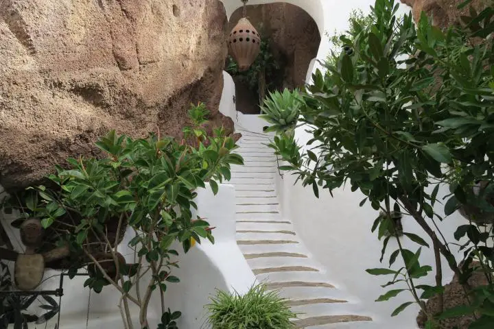 Treppe im LagOmar, Nazaret, Lanzarote