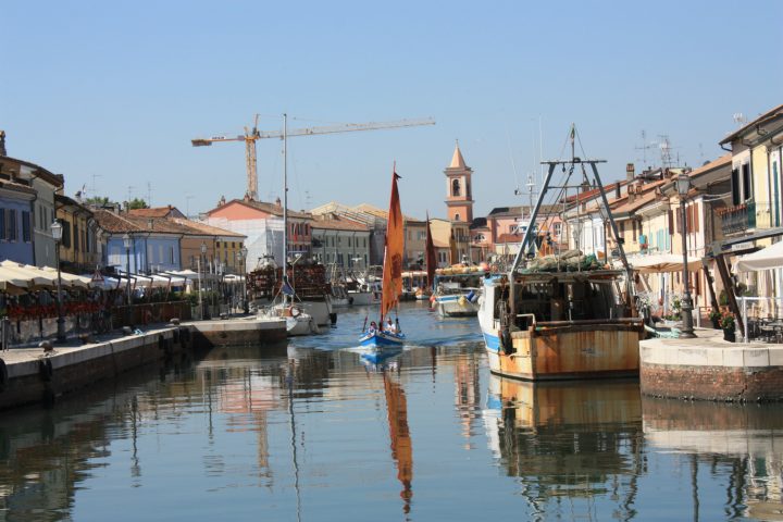 Der Hafen von Cesenatico