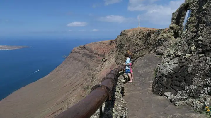 Mirador del Rio, Lanzarote mit Kindern