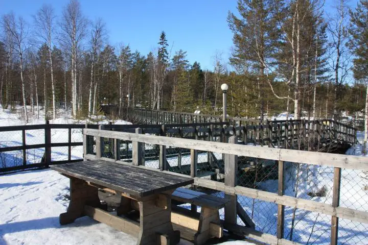 Storforsen, Wasserfälle, Schwedisch Lappland, Piteå