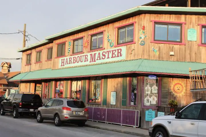 Harbour Master in der Dock Street in Cedar Key, Florida