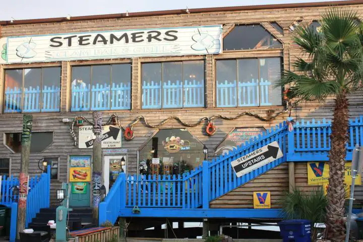 Steamers Restaurant in Cedar Key, Florida