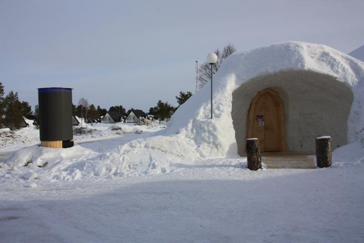 Übernachten im Iglu-Hotel, Iglootel, Arjeplog