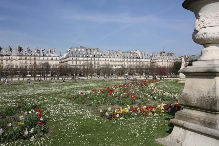 Frühling in den Tuilerien in Paris, Paris mit Kindern