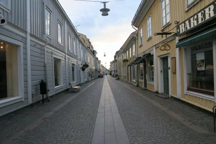 Eksjö, Abenstimmung, Smaland mit Kindern