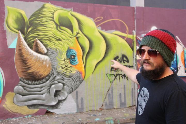 Graffiti-Tour durch Durban, Südafrika