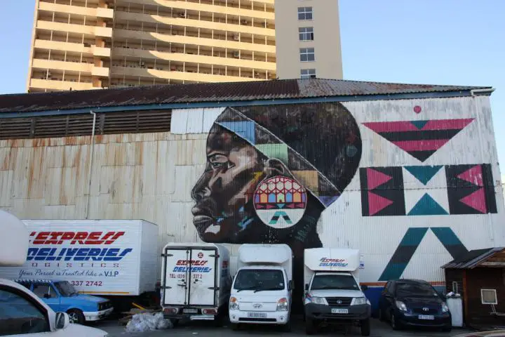 Graffiti-Tour, Durban, Südafrika